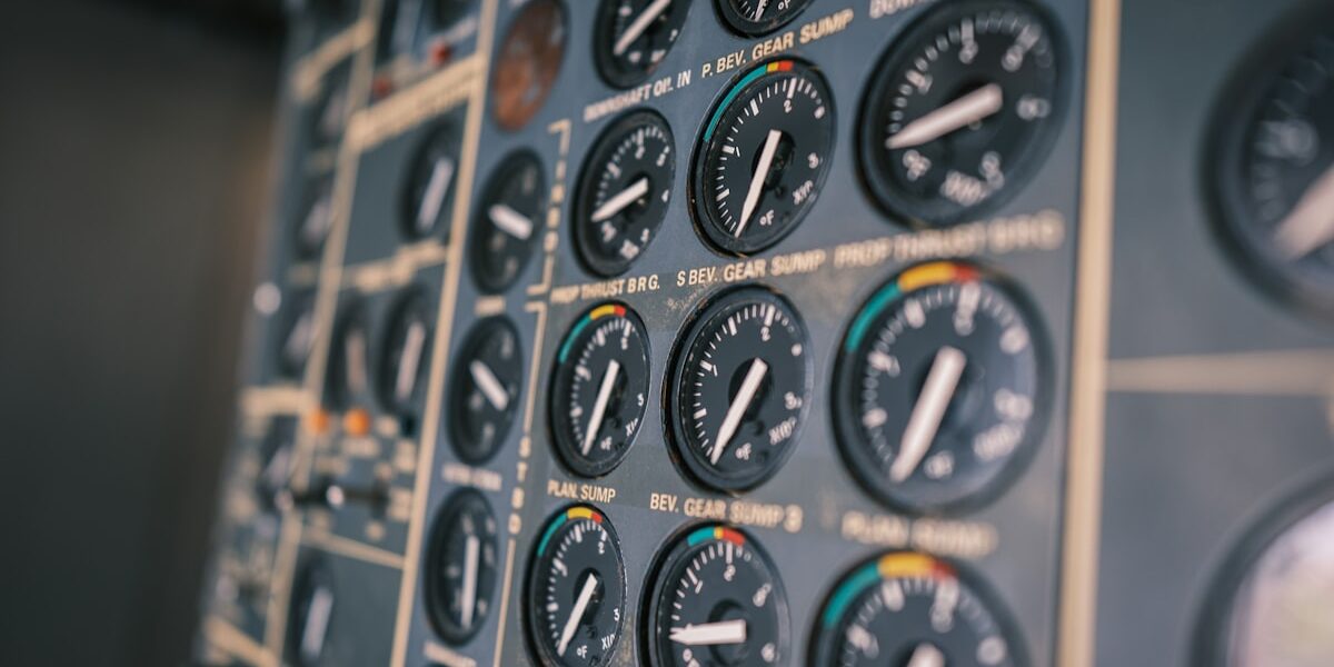Aircraft cockpit digital instruments for computer vision analysis