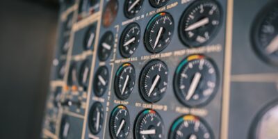 Aircraft cockpit digital instruments for computer vision analysis