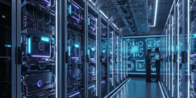 High-performance GPU cluster for AI operations