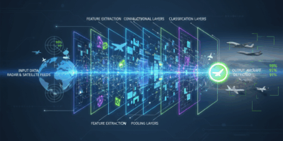 Artificial intelligence neural network processing aviation data