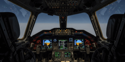 b 2 spirit stealth bomber cockpit interior with two side by 20260413 053642