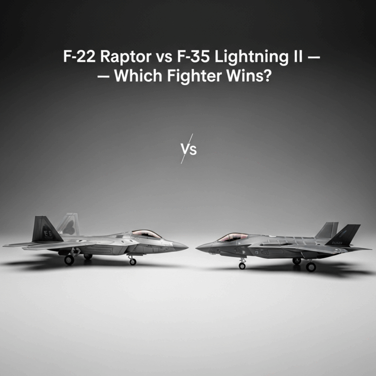 F-22 Raptor vs F-35 Lightning II Which Fighter Wins