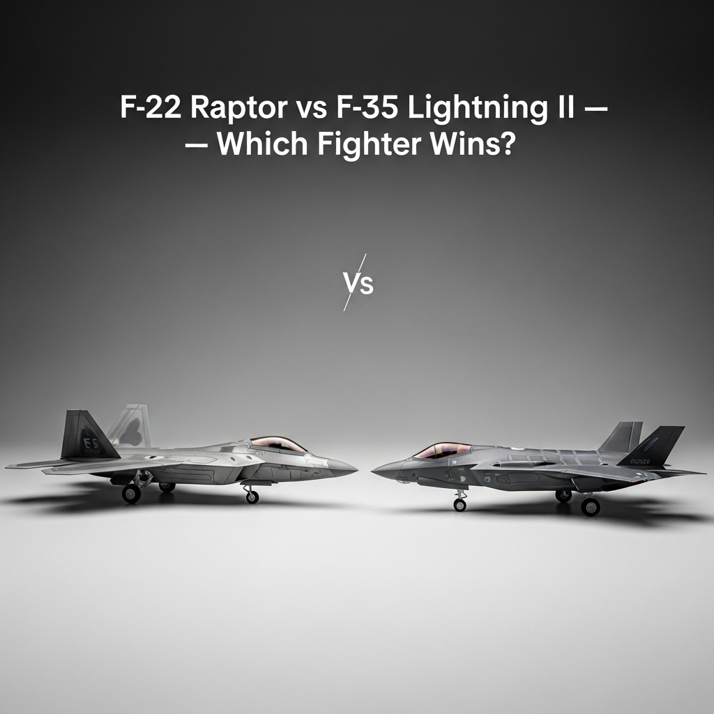 F-22 Raptor vs F-35 Lightning II — Which Fighter Wins?