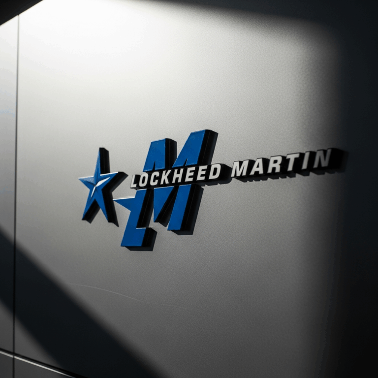 Professional photograph related to: What Does the Lockheed Martin Logo Mean? The Story Behind the St