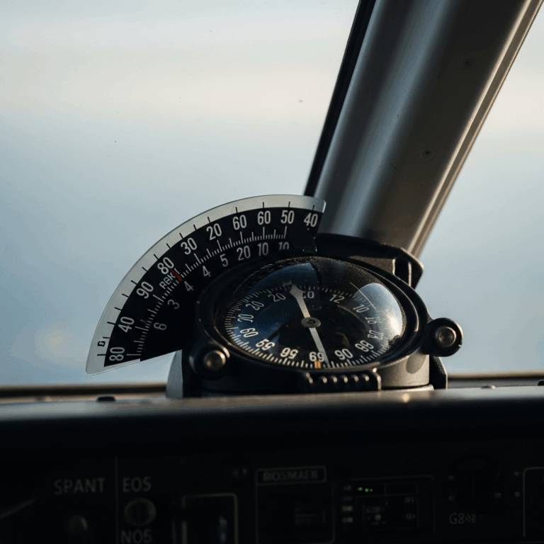 Why Magnetic Compass Errors Occur During Steep Turns